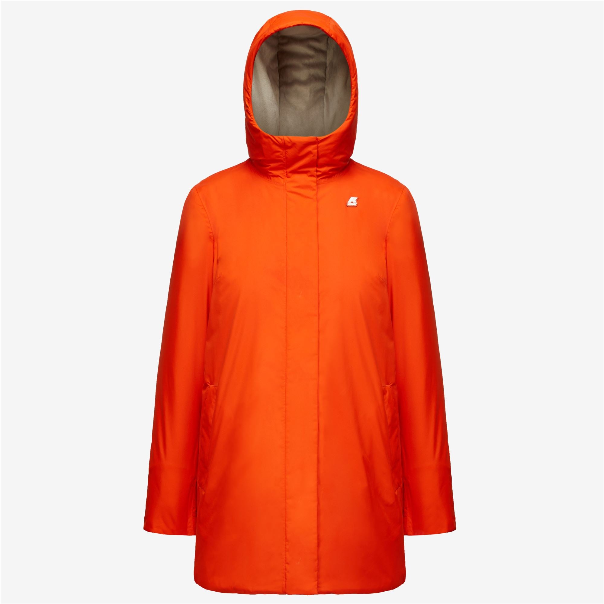 SOPHIE  MICRO RIPSTOP MARMOTTA - Jackets - Mid - Woman - ORANGE P-GREY B