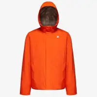 JACK RIPSTOP MARMOTTA - Jackets - Short - Man - ORANGE P-GREY B