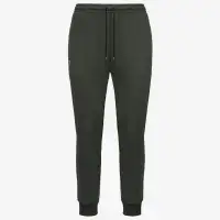 LE VRAI BISHOP POLY COTTON - Pants - Sport Trousers - Unisex - GREEN BLACKISH