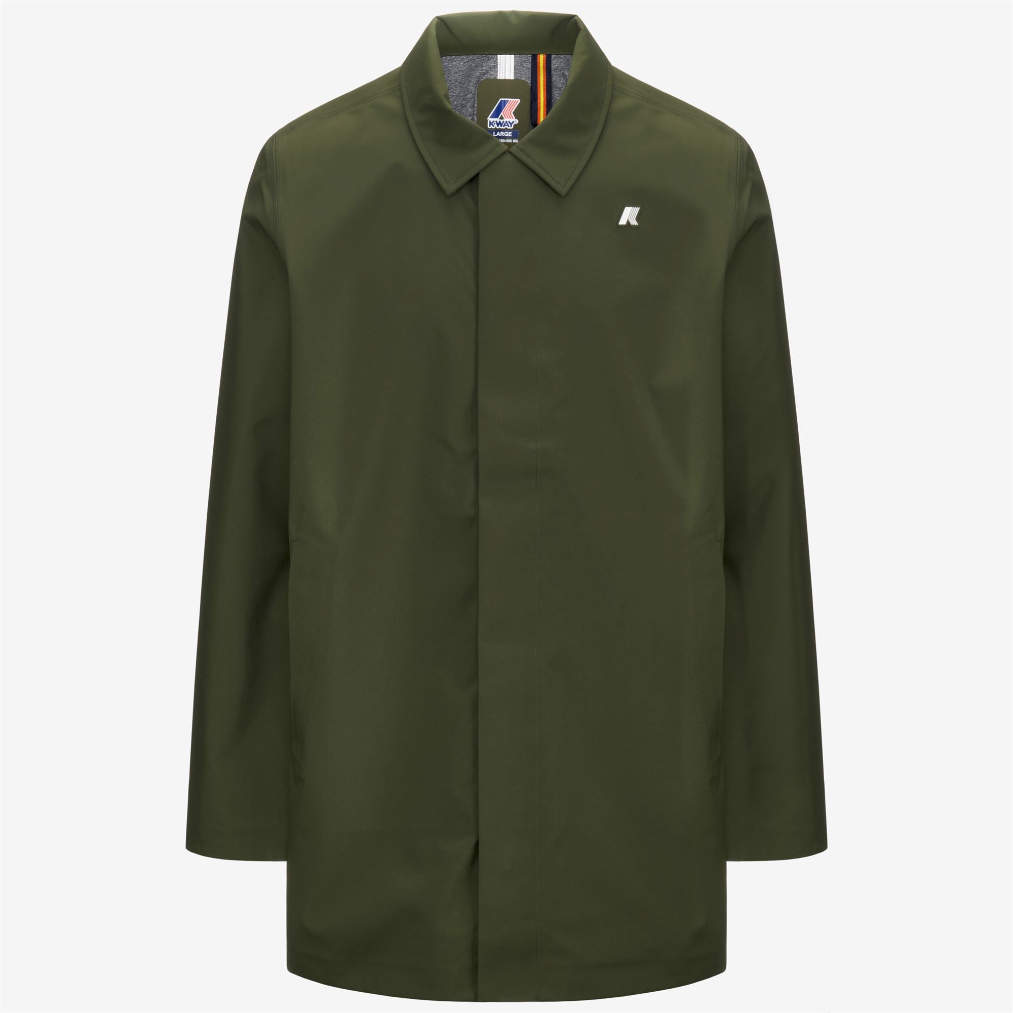 BENNY BONDED JERSEY - Jackets - 3/4 LENGTH - Man - GREEN CYPRESS