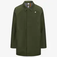 BENNY BONDED JERSEY - Jackets - 3/4 LENGTH - Man - GREEN CYPRESS