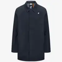 BENNY BONDED JERSEY - Jackets - 3/4 LENGTH - Man - BLUE DEPTH