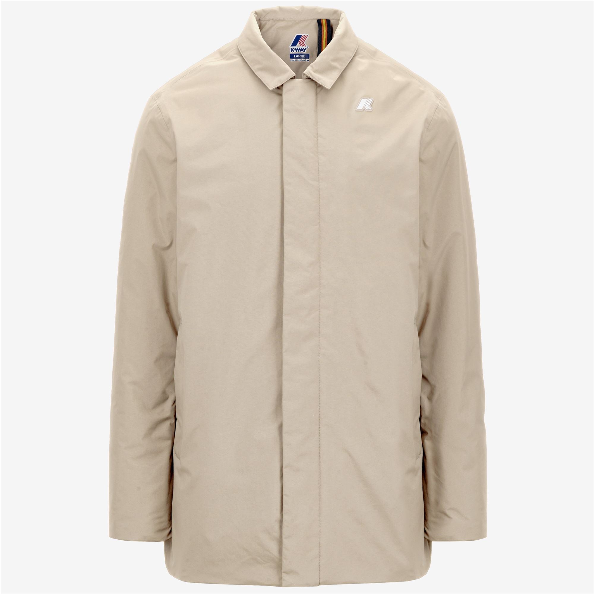 BENNY WARM OTTOMAN - Jackets - Mid - Man - BEIGE GREY