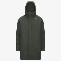 THOMAS WARM OTTOMAN - Jackets - Long - Man - GREEN BLACKISH