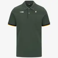 VINCENT SKY SPORT - Polo Shirts - Polo - Man - GREEN BLACKISH