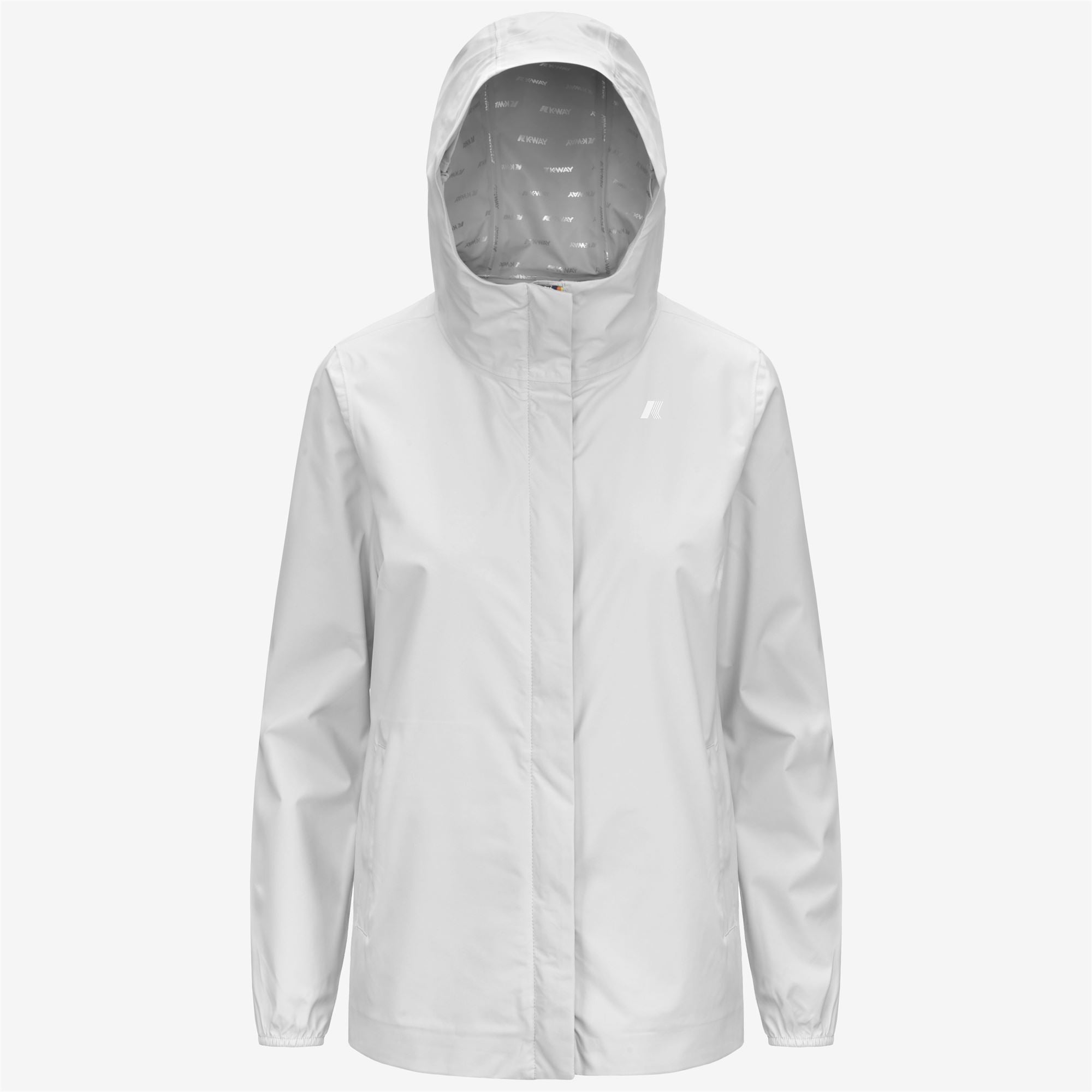 MARGUERITE STRETCH DOT - Jackets - Mid - Woman - WHITE