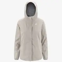MARGUERITE STRETCH DOT - Jackets - Mid - Woman - BEIGE LT