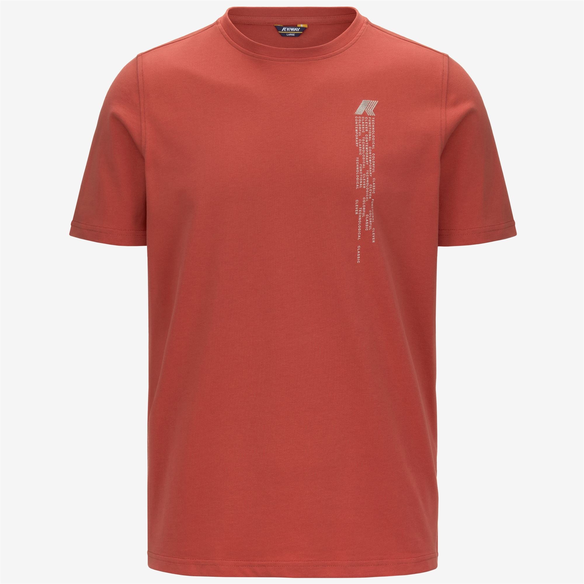 ODOM DIGITAL RAIN JERSEY - T-ShirtsTop - T-Shirt - Man - RED JASPER