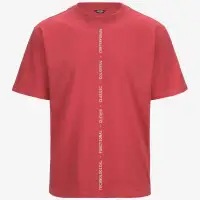 SOLO IDENTITY LETTERING JERSEY - T-ShirtsTop - T-Shirt - Man - RED JASPER