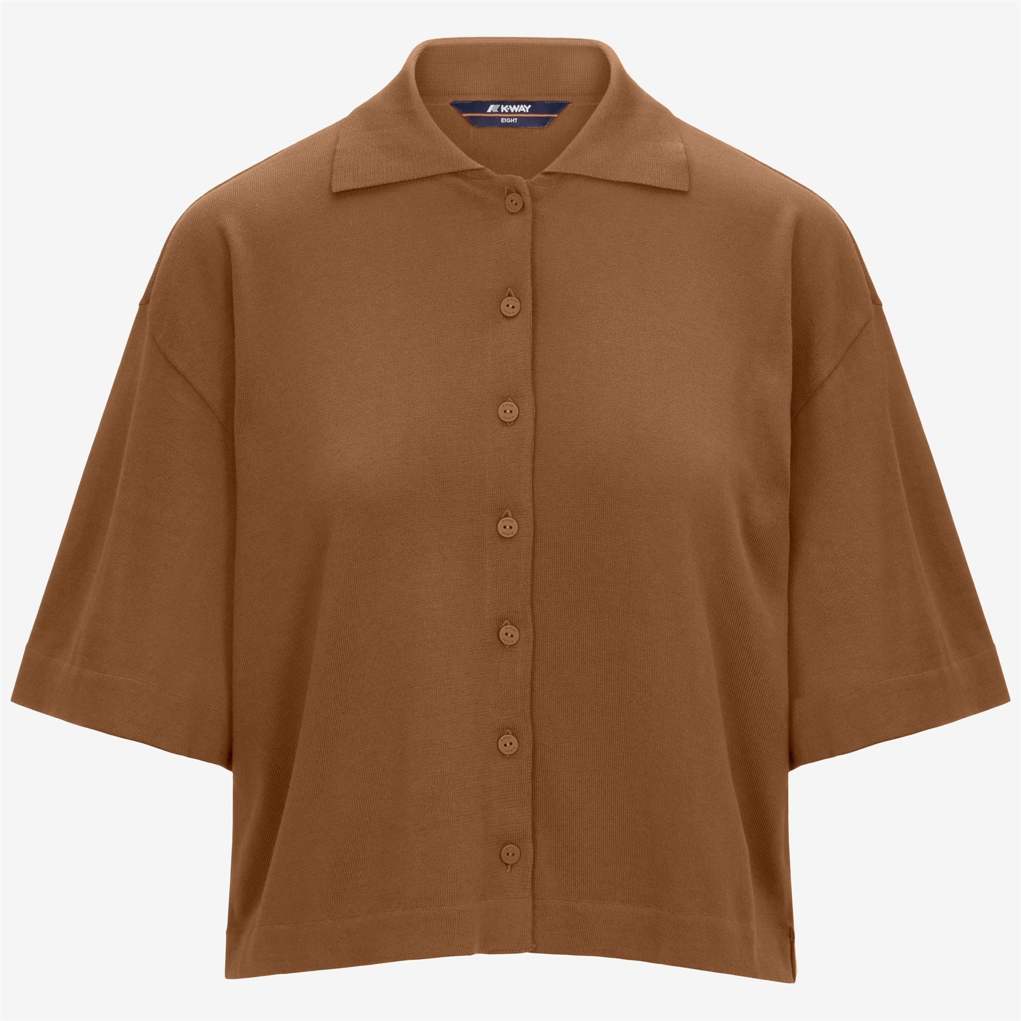CARRY - KNITWEAR - Jacket - Woman - BROWN BRAN