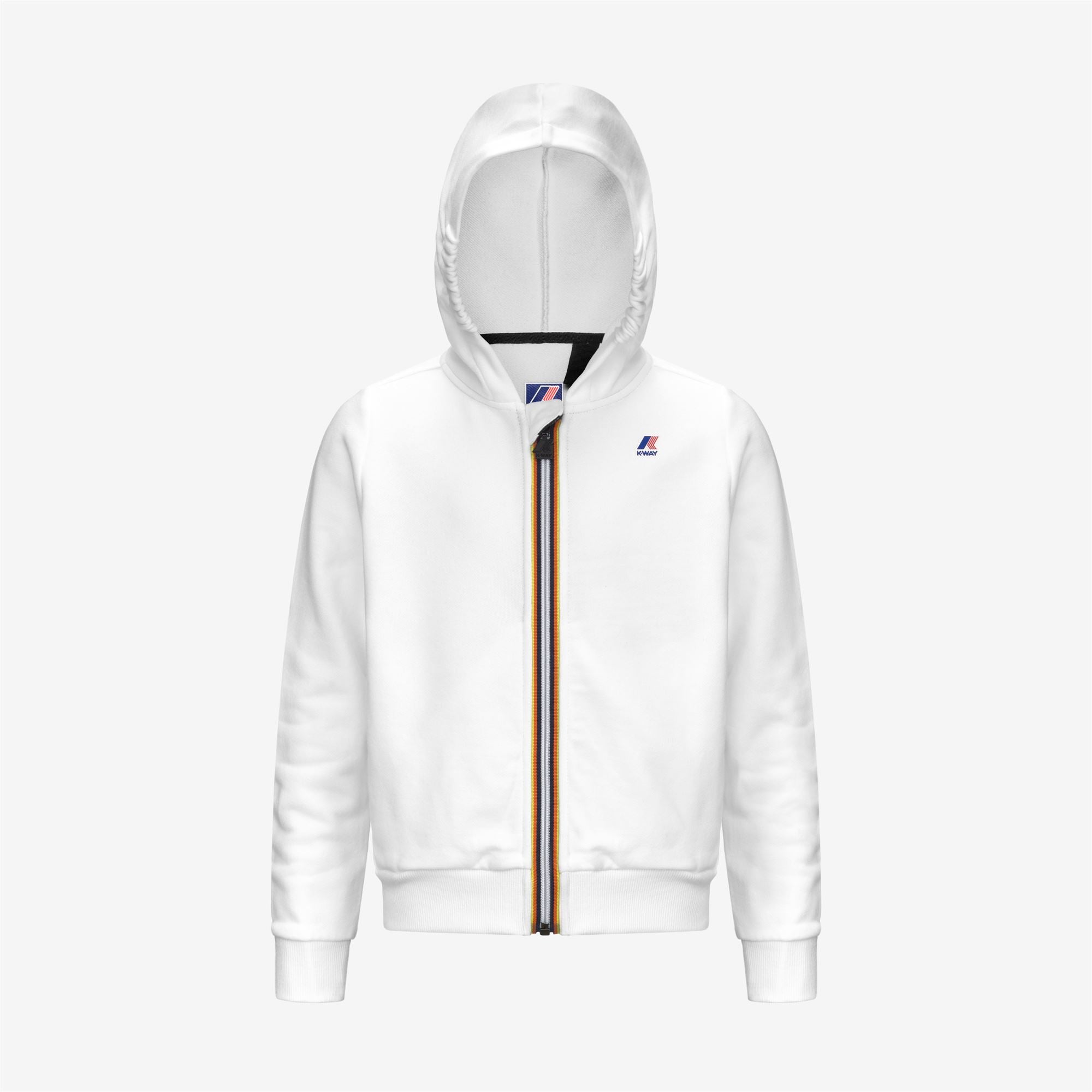 P. LE VRAI ARNEL POLY COTTON - Fleece - Jacket - Kid unisex - WHITE