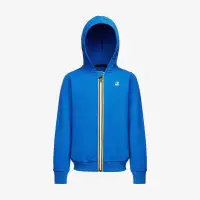 P. LE VRAI ARNEL POLY COTTON - Fleece - Jacket - Kid unisex - BLUE ROYAL MARINE