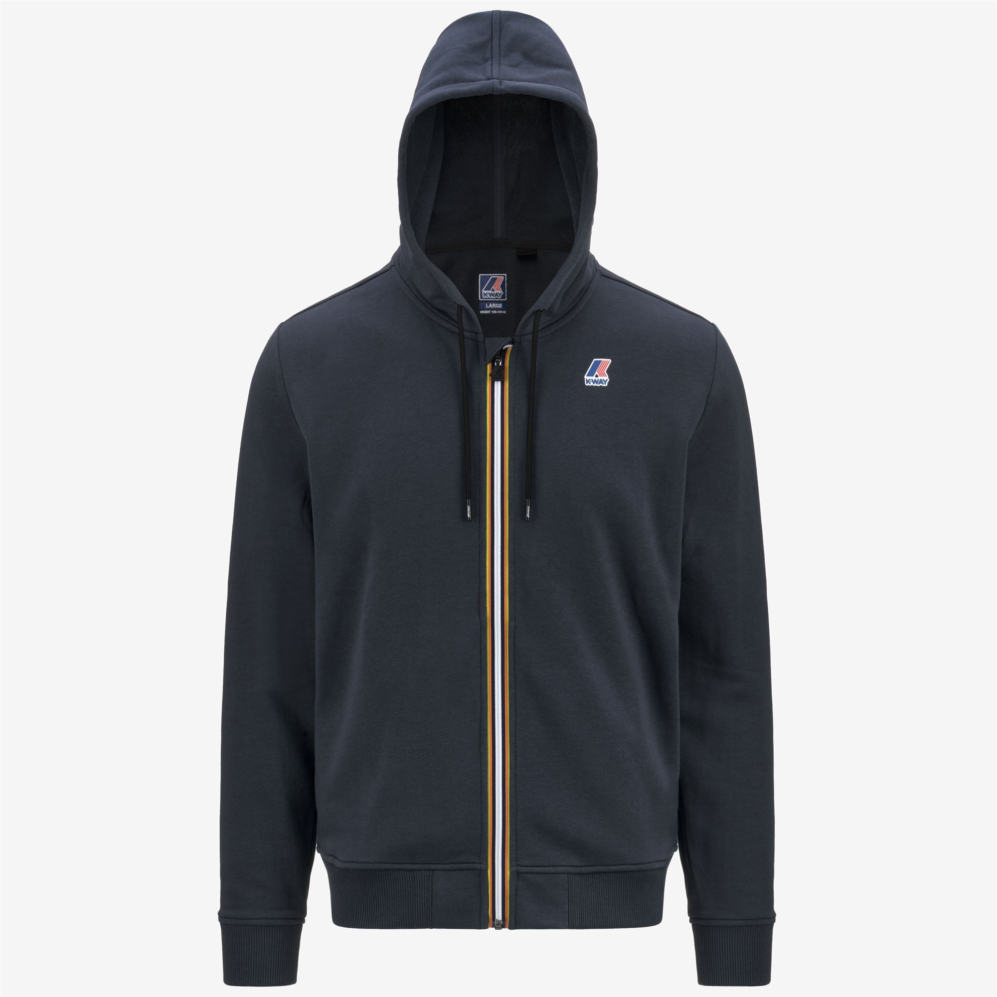 LE VRAI ARNEL POLY COTTON - Fleece - Jacket - Unisex - BLUE DEPTH