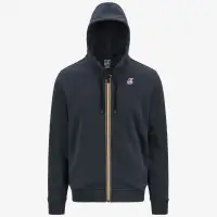 LE VRAI ARNEL POLY COTTON - Fleece - Jacket - Unisex - BLUE DEPTH