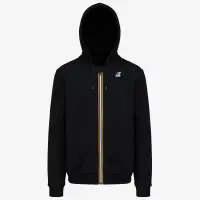 LE VRAI ARNEL POLY COTTON - Fleece - Jacket - Unisex - BLACK PURE