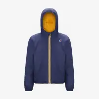 P. JACQUES THERMO PLUS.2 REVERSIBLE - Jackets - Short - Boy - BLUE MEDIEVAL-YELLOW SUNFLOWER