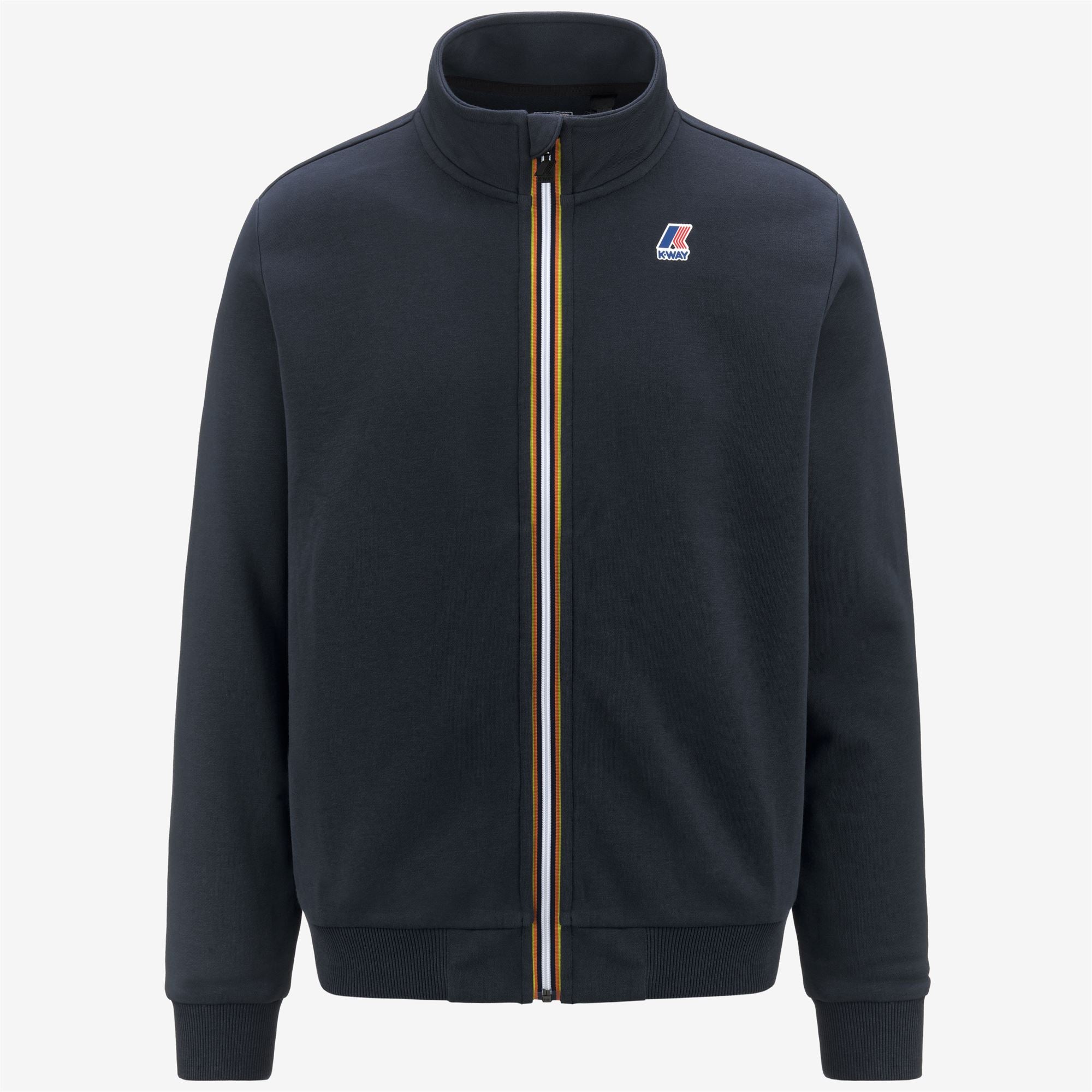AUGUR POLY COTTON - Fleece - Jacket - Unisex - BLUE DEPTH