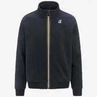 AUGUR POLY COTTON - Fleece - Jacket - Unisex - BLUE DEPTH