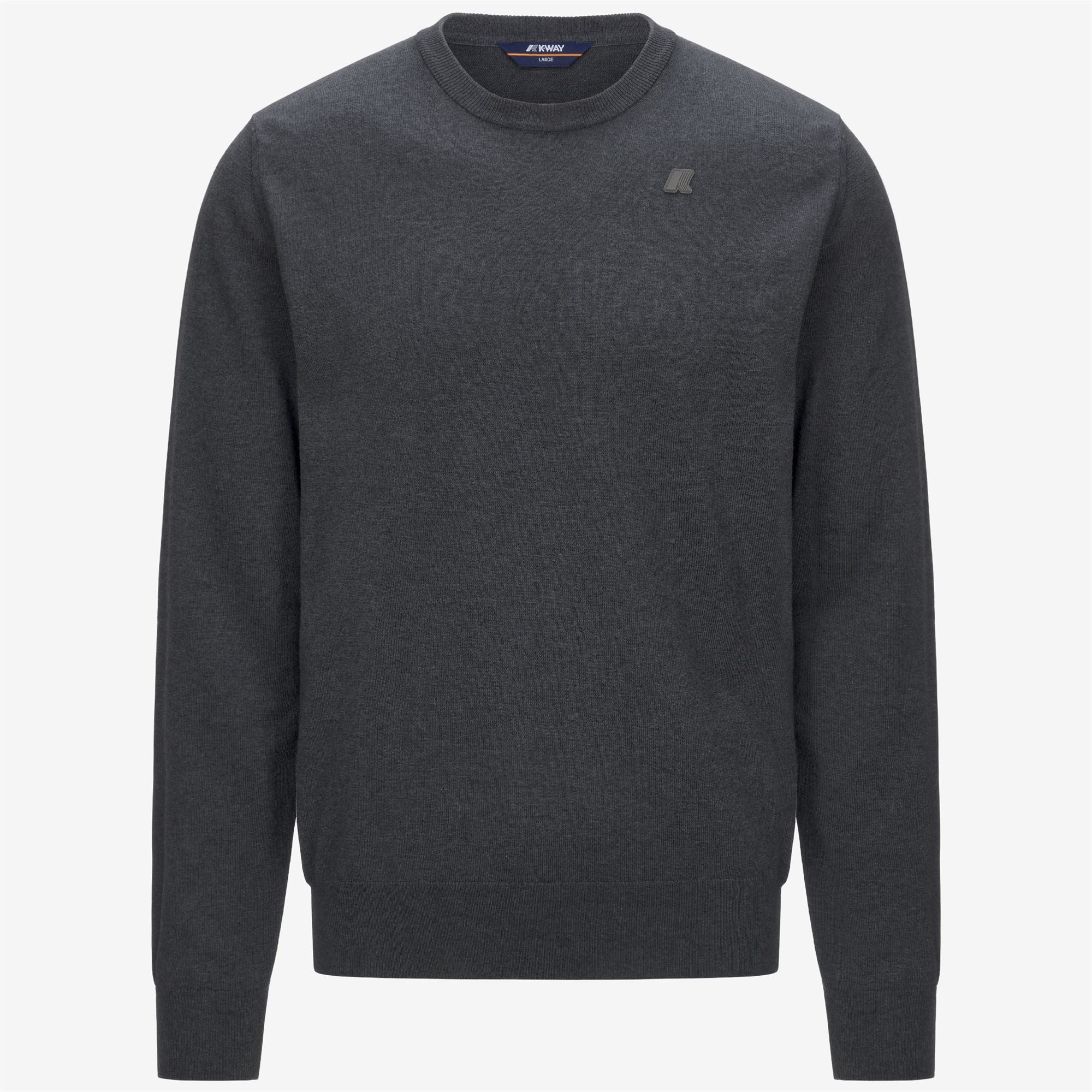 SEBASTIEN COTTON PS - KNITWEAR - Pull  Over - Man - GREY MD MEL