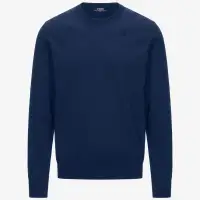SEBASTIEN COTTON PS - KNITWEAR - Pull  Over - Man - BLUE DEPTHS
