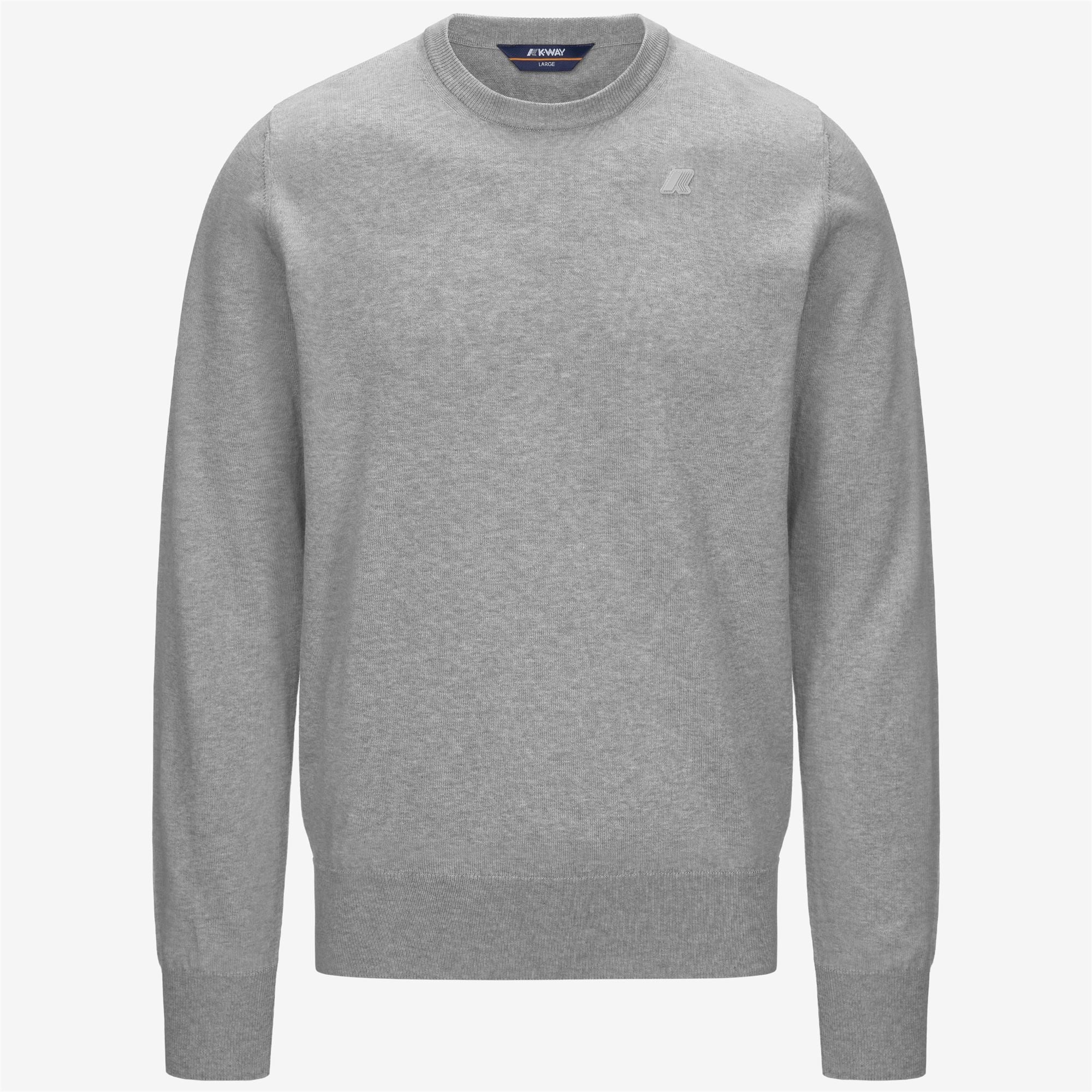 SEBASTIEN COTTON PS - KNITWEAR - Pull  Over - Man - GREY MEL