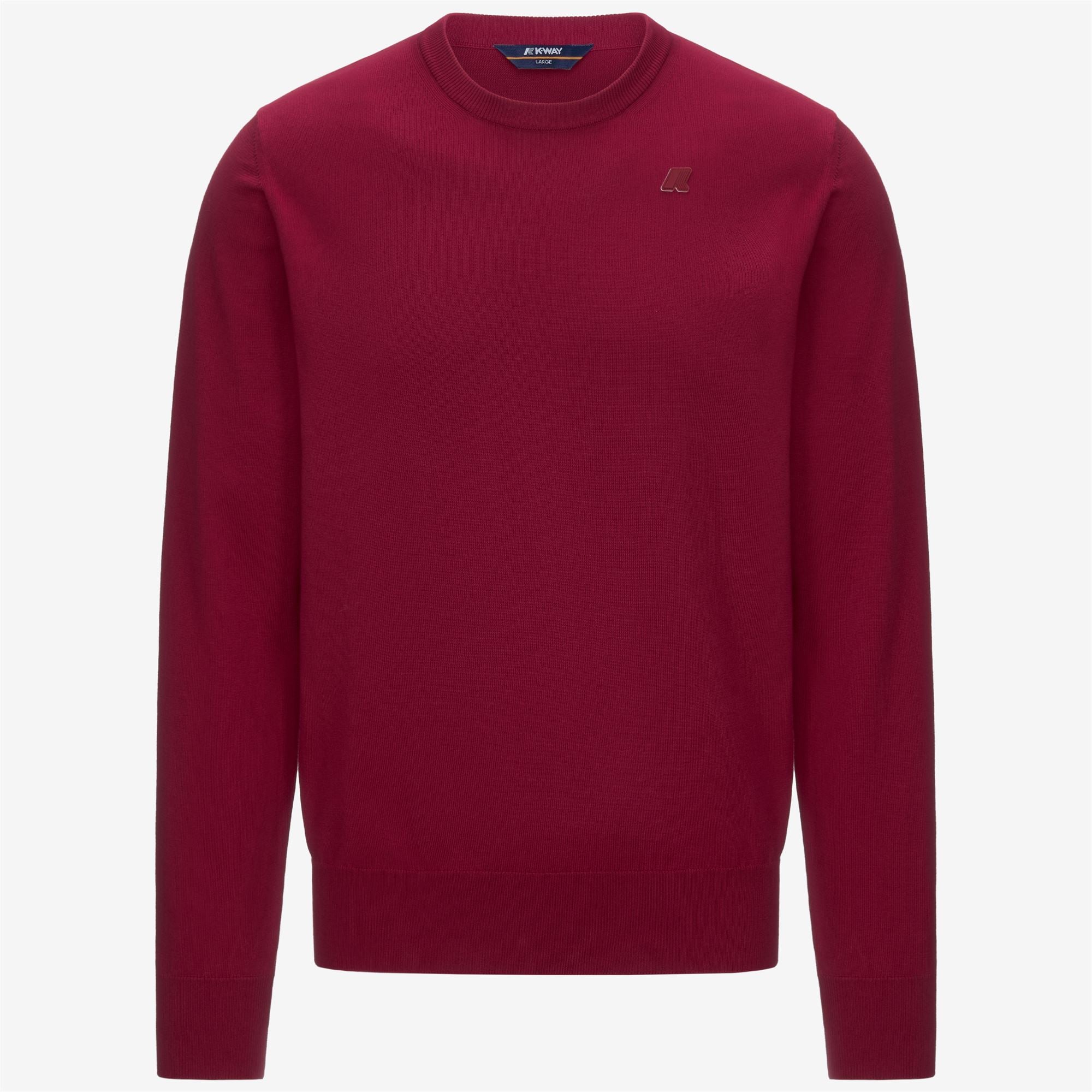 SEBASTIEN COTTON PS - KNITWEAR - Pull  Over - Man - RED DK
