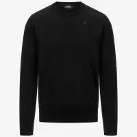 SEBASTIEN COTTON PS - KNITWEAR - Pull  Over - Man - BLACK PURE