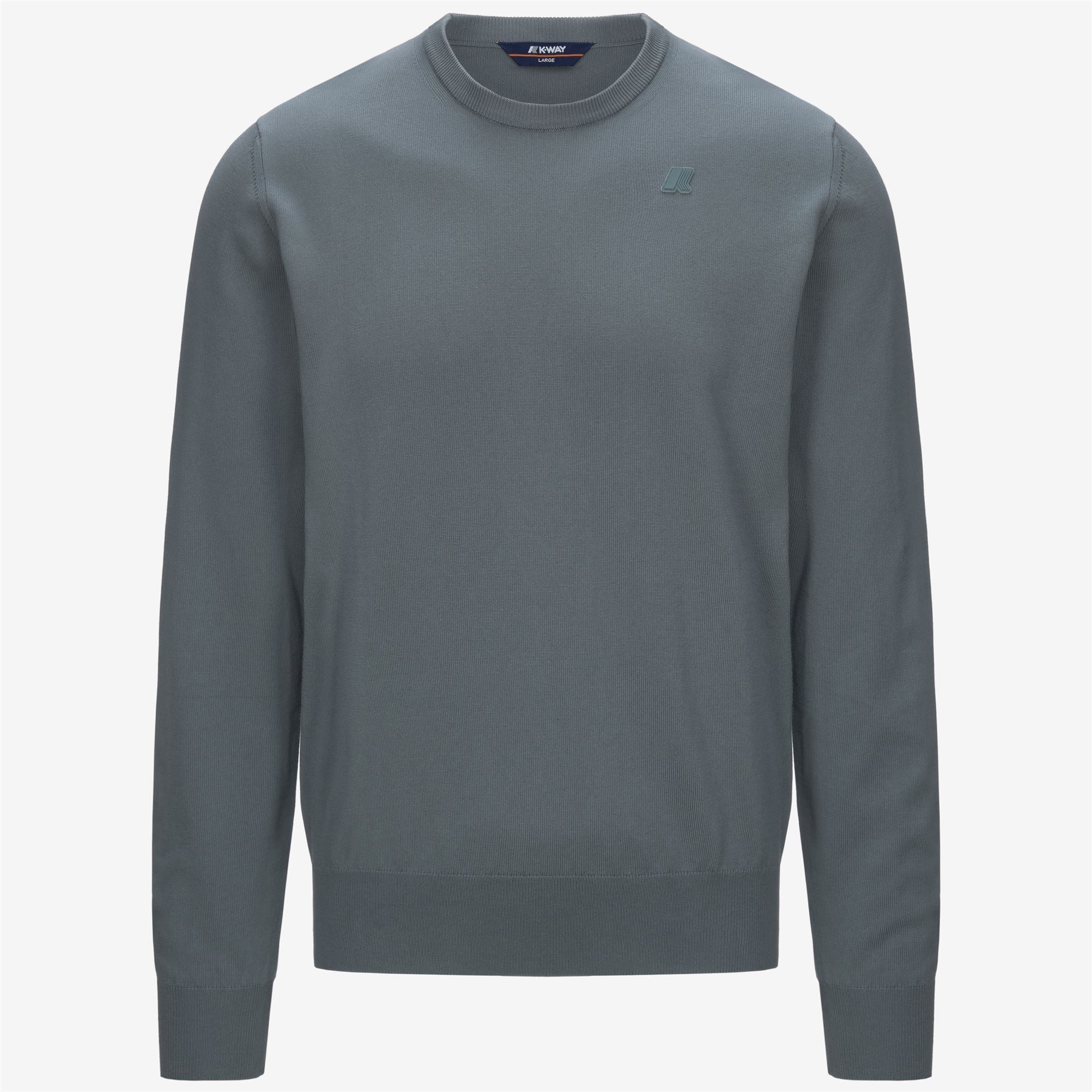SEBASTIEN COTTON PS - KNITWEAR - Pull  Over - Man - GREY SAGE