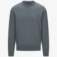 SEBASTIEN COTTON PS - KNITWEAR - Pull  Over - Man - GREY SAGE