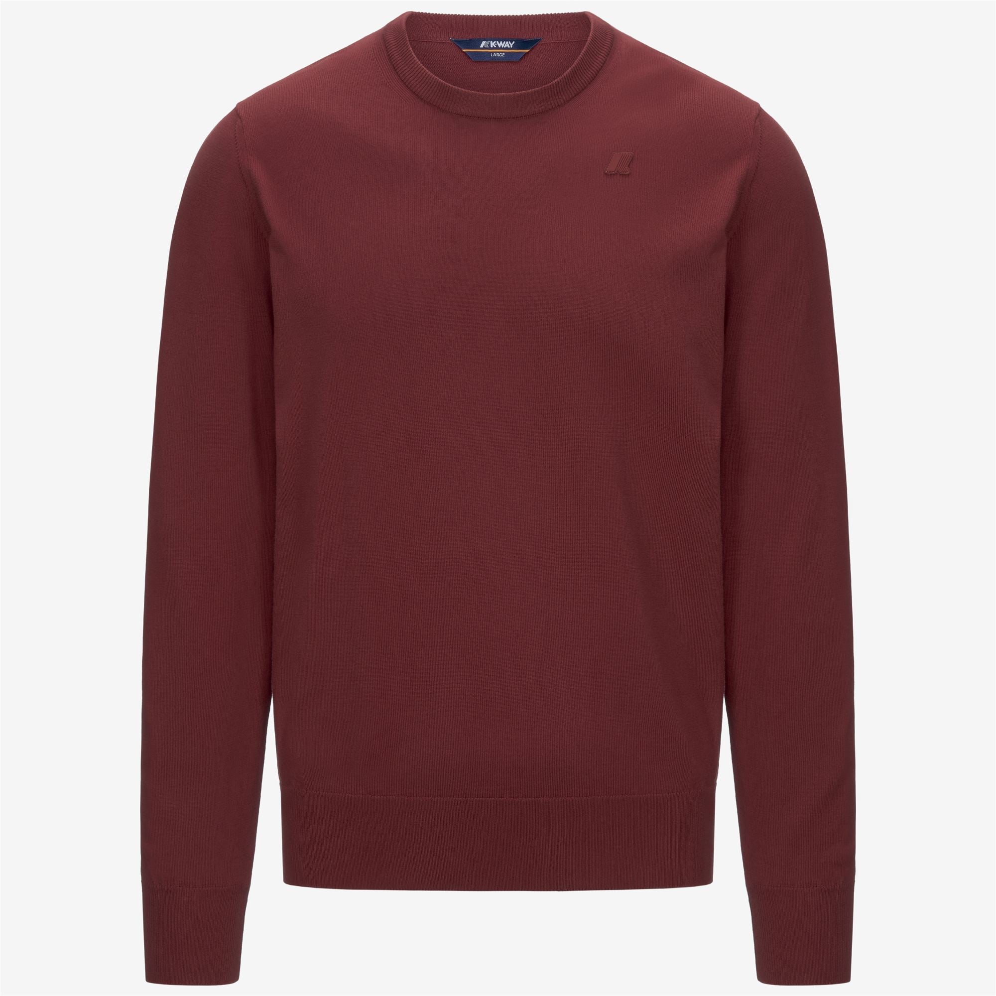 SEBASTIEN COTTON PS - KNITWEAR - Pull  Over - Man - BROWN FIERY