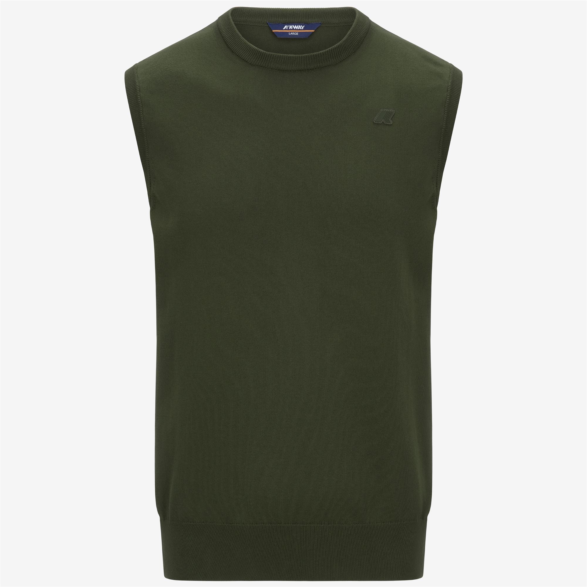 JEANO COTTON PS - KNITWEAR - Vest - Man - GREEN AFRICA
