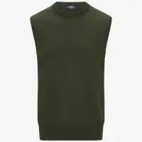 JEANO COTTON PS - KNITWEAR - Vest - Man - GREEN AFRICA