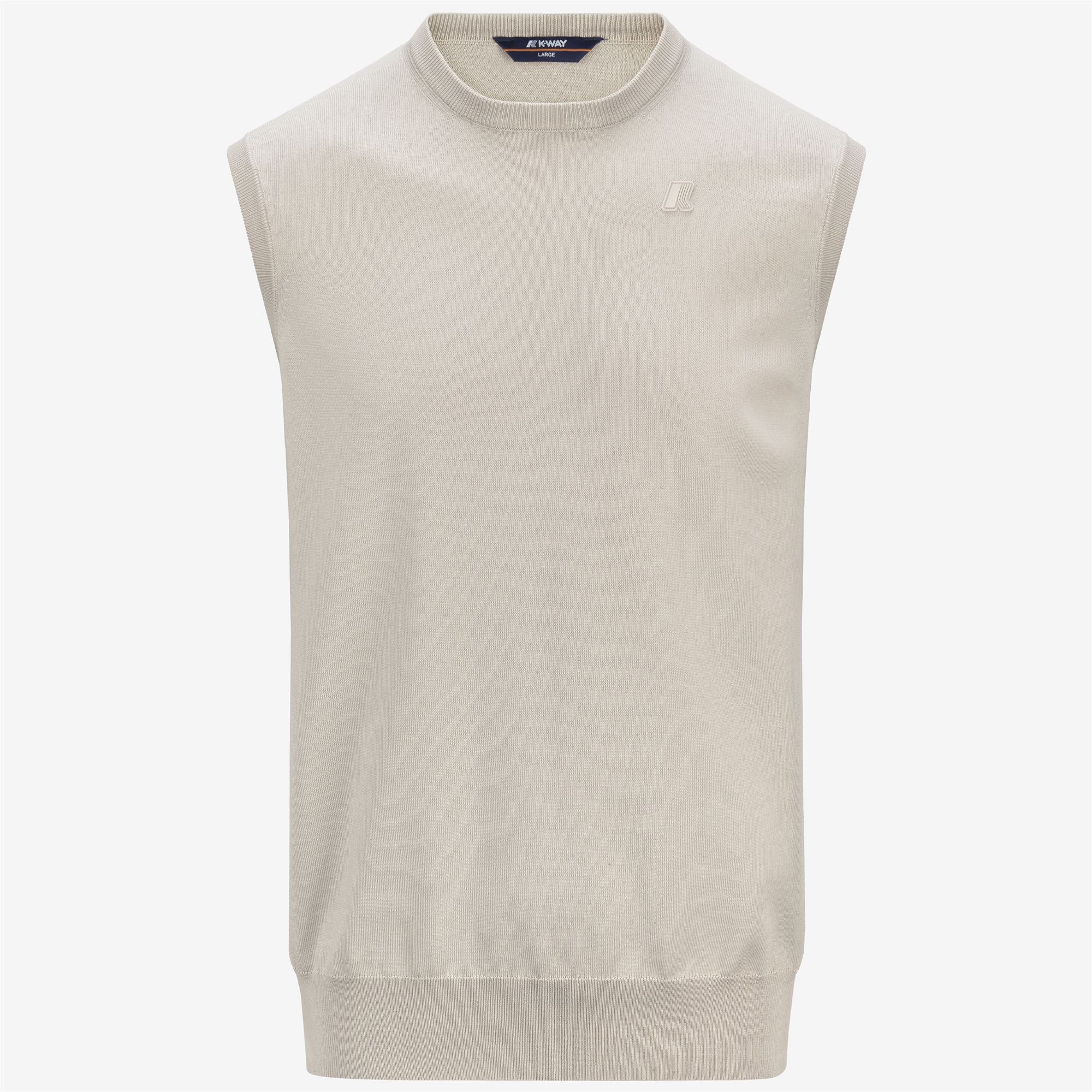JEANO COTTON PS - KNITWEAR - Vest - Man - BEIGE LT