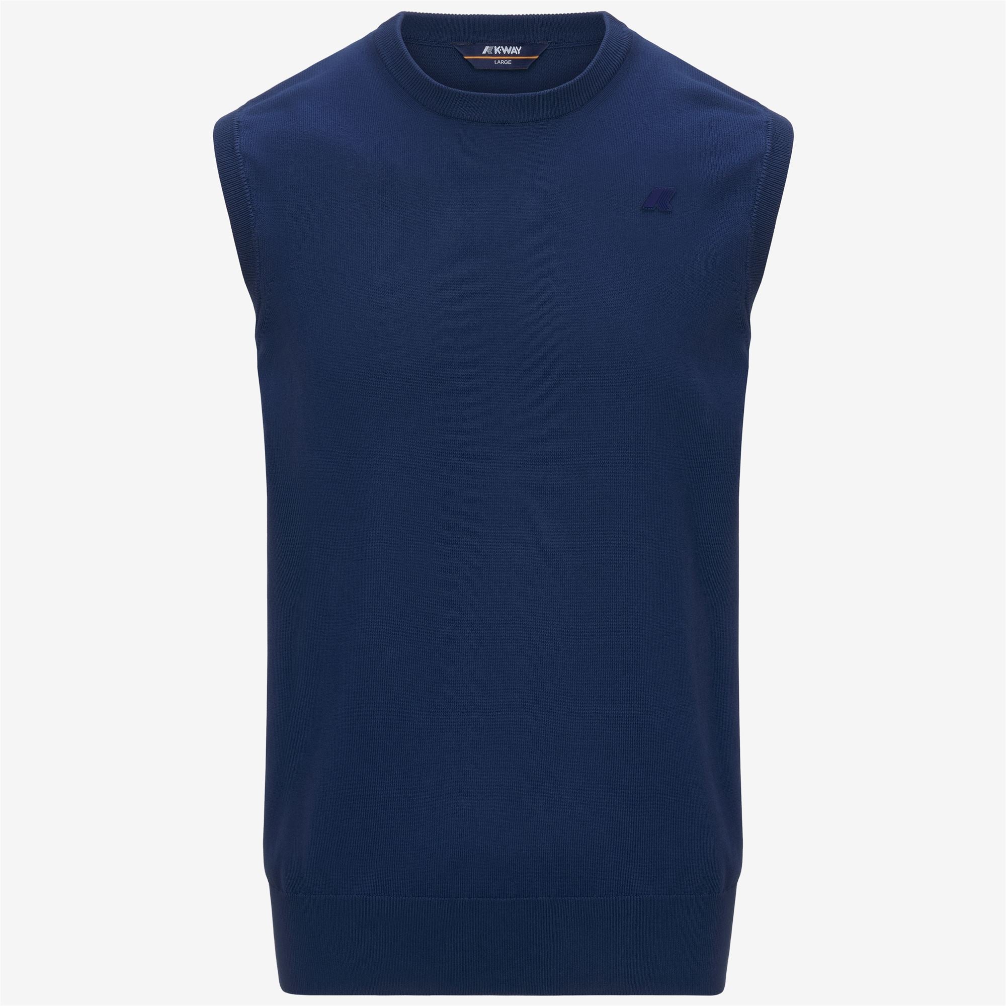 JEANO COTTON PS - KNITWEAR - Vest - Man - BLUE DEPTHS