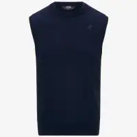 JEANO COTTON PS - KNITWEAR - Vest - Man - BLUE DEPTH