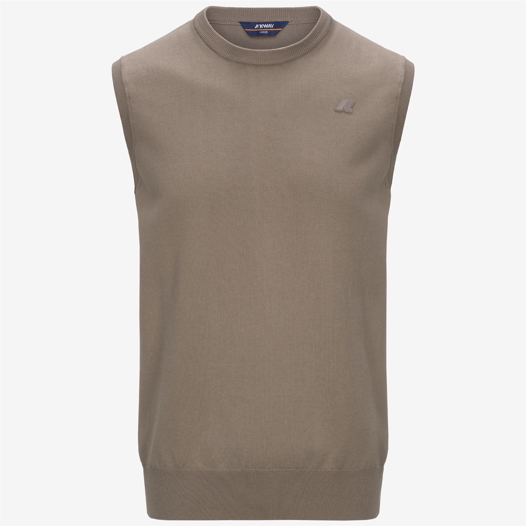 JEANO COTTON PS - KNITWEAR - Vest - Man - BEIGE TAUPE