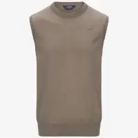 JEANO COTTON PS - KNITWEAR - Vest - Man - BEIGE TAUPE