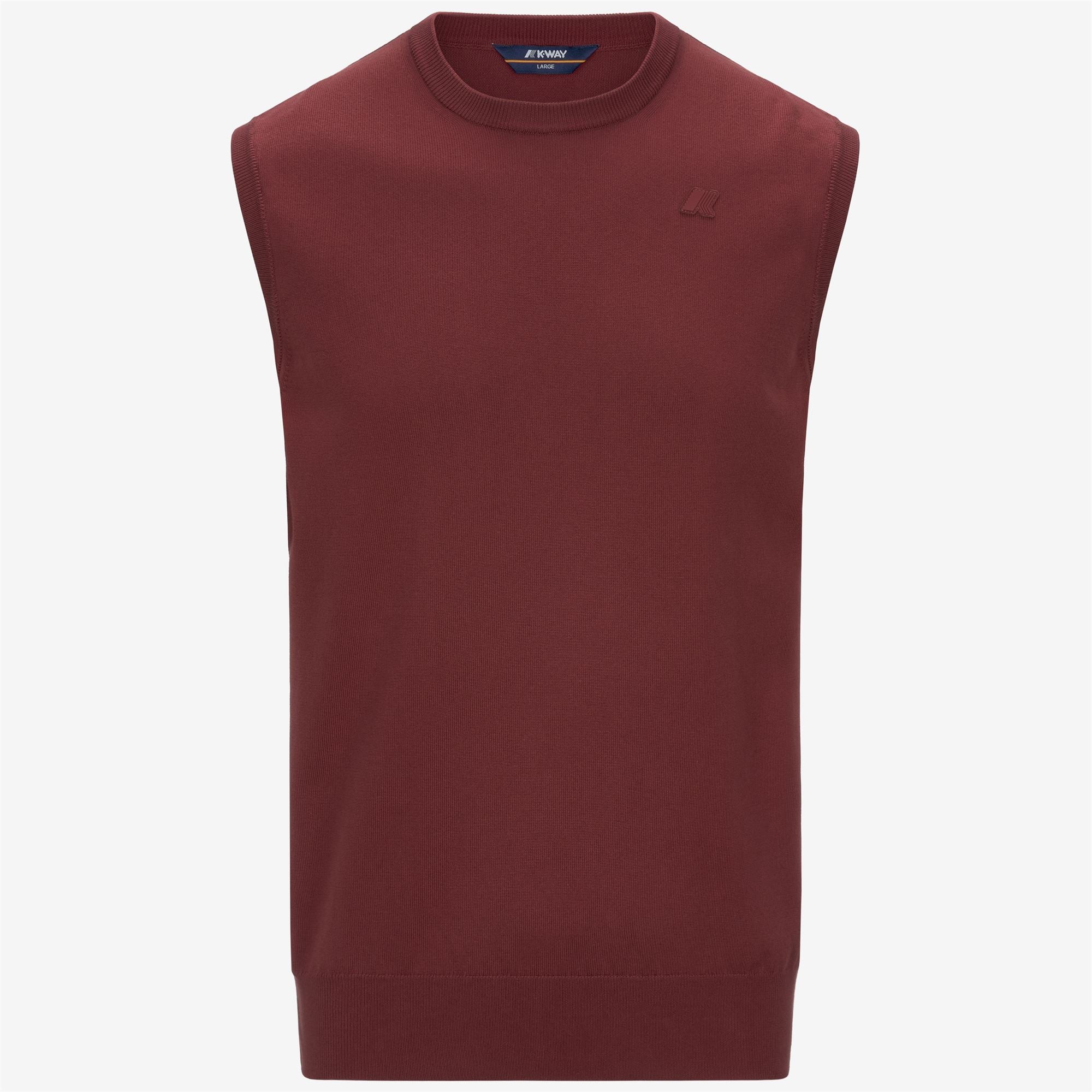 JEANO COTTON PS - KNITWEAR - Vest - Man - BROWN FIERY