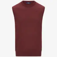 JEANO COTTON PS - KNITWEAR - Vest - Man - BROWN FIERY