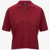MARLHES - KNITWEAR - Polo - Woman - RED DK