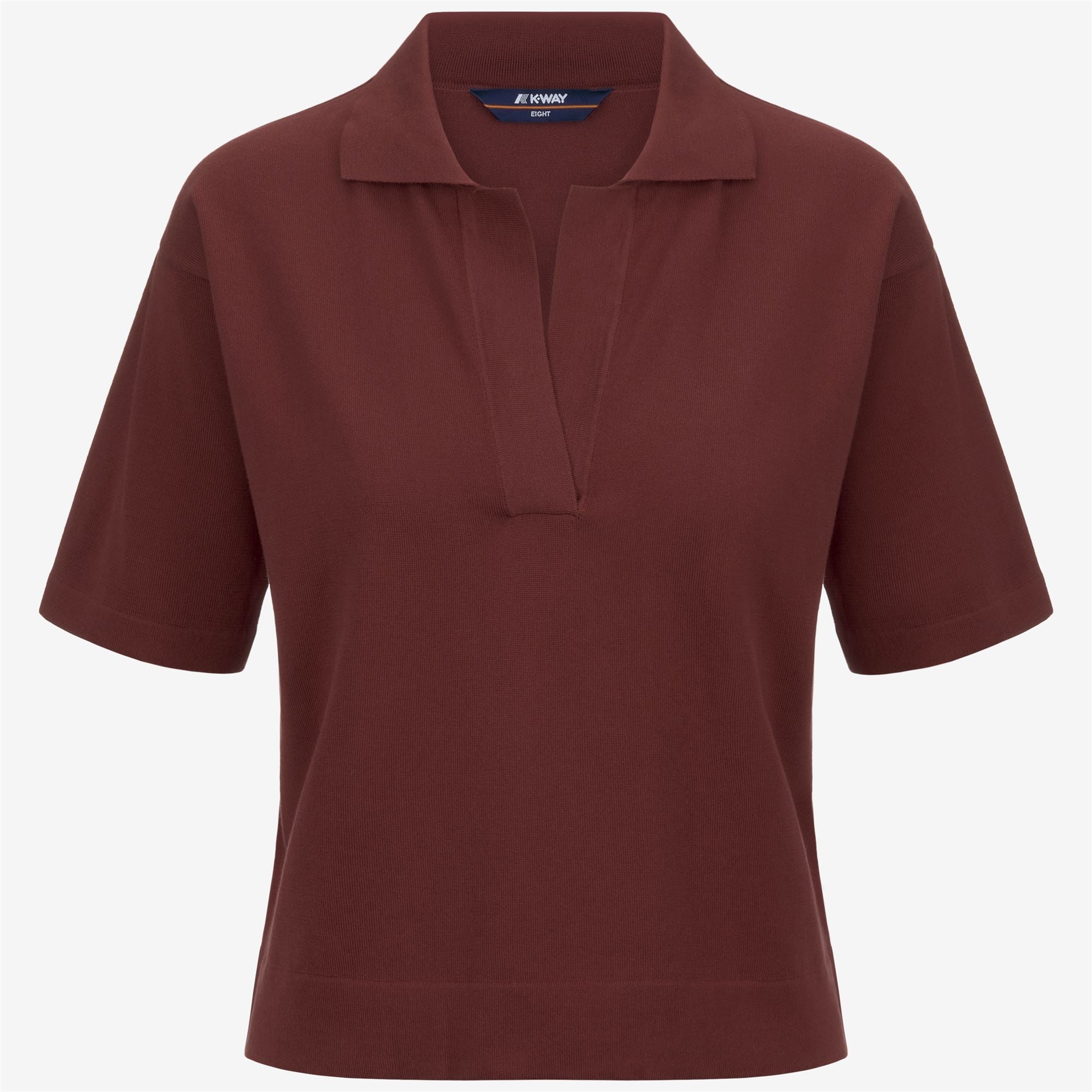 MARLHES - KNITWEAR - Polo - Woman - BROWN FIERY