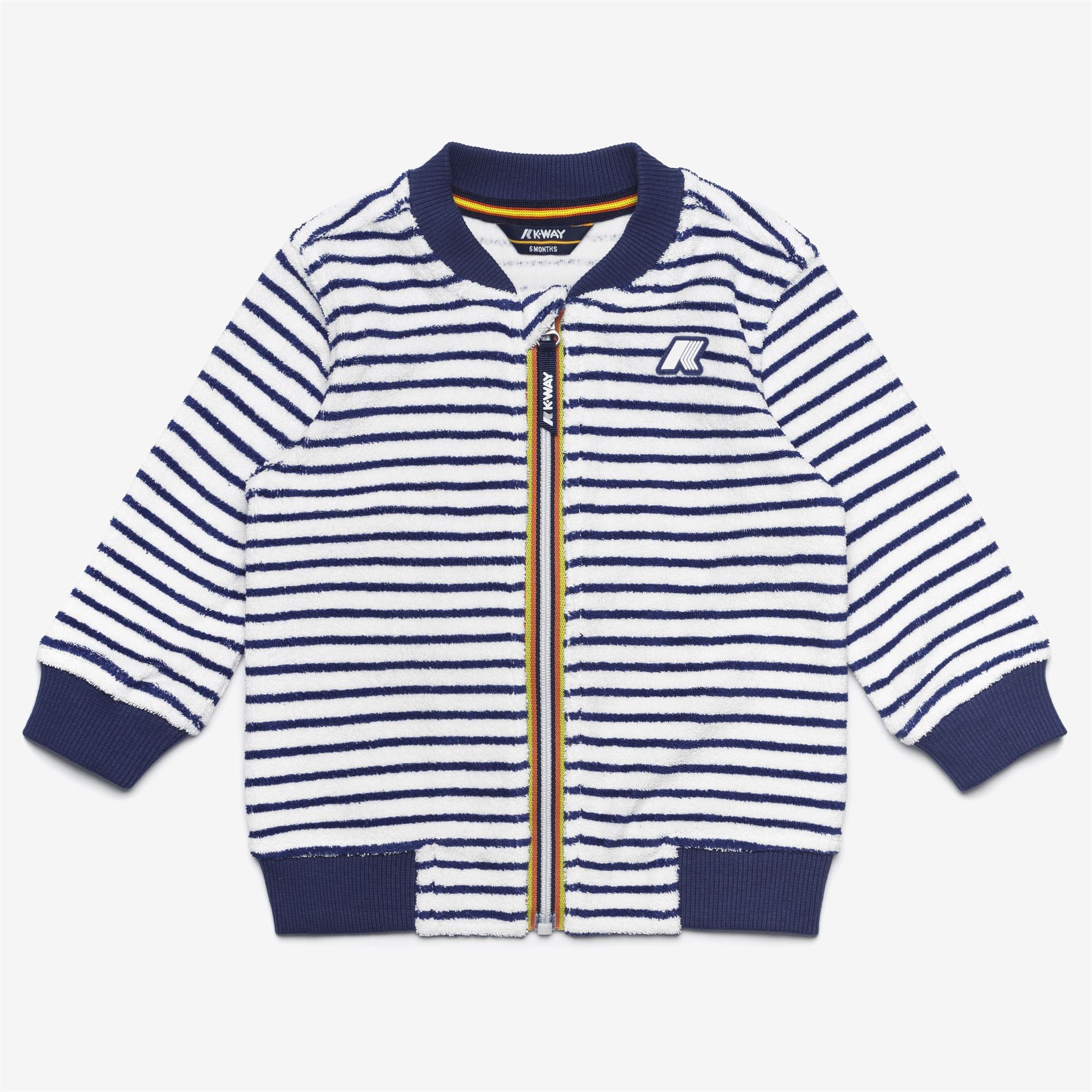 E. SET SPONGE - SETS - Pants  / Sweater - Kid unisex - WHITE-BLUE DEEP COBALT