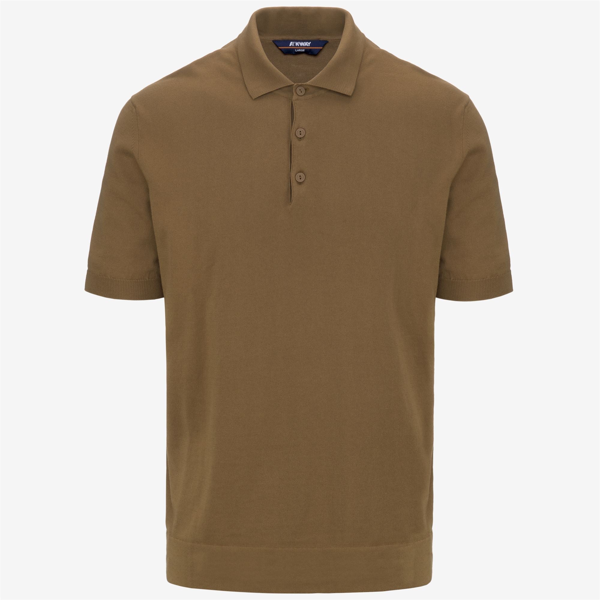 PLEYNE - KNITWEAR - Polo - Man - BROWN CORDA