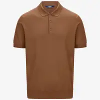 PLEYNE - KNITWEAR - Polo - Man - BROWN BRAN
