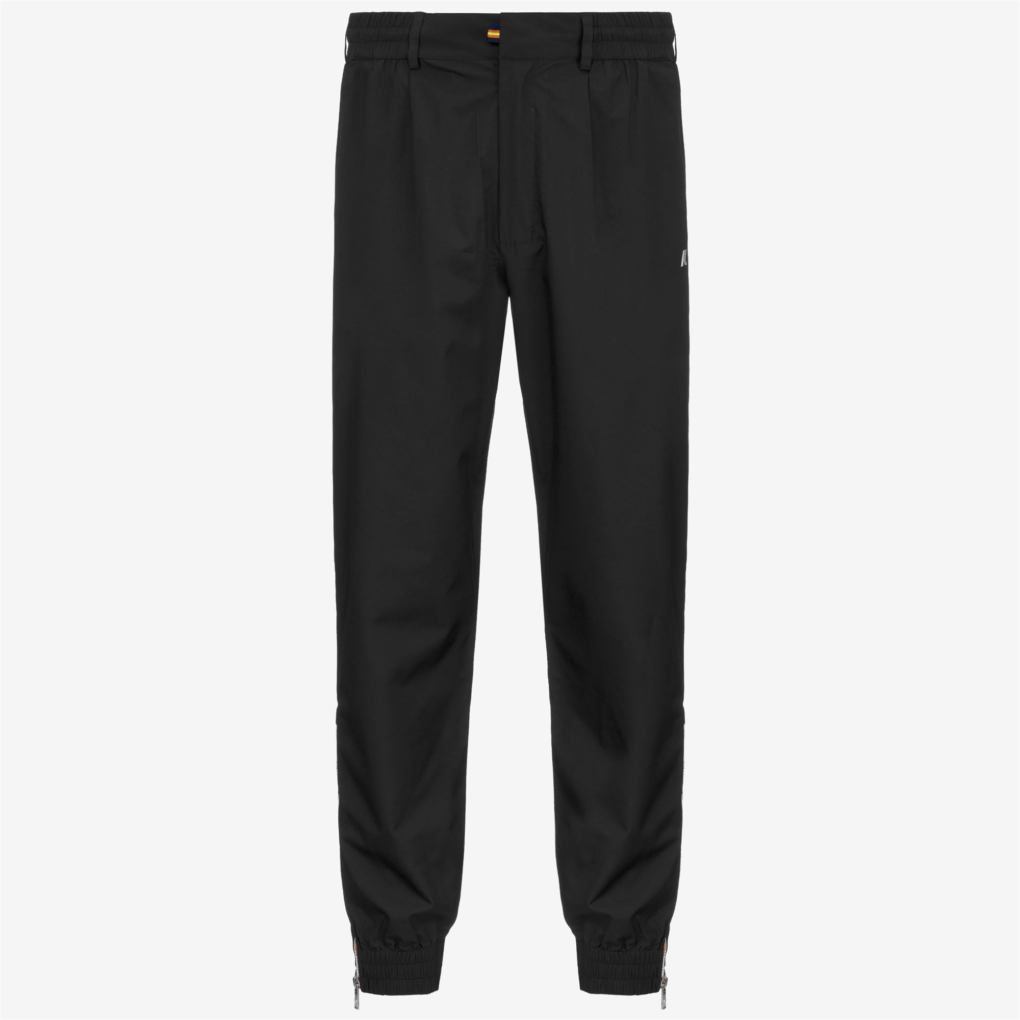 LEOPOLD STRETCH DOT - Pants - Sport Trousers - Unisex - BLACK PURE