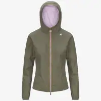 LILY PLUS.2 REVERSIBLE - Jackets - Short - Woman - GREEN LICHEN-VIOLET LT LILAC