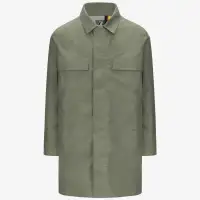 POIR 3L POPLIN - Jackets - 3/4 LENGTH - Man - GREEN LICHEN-BEIGE LT