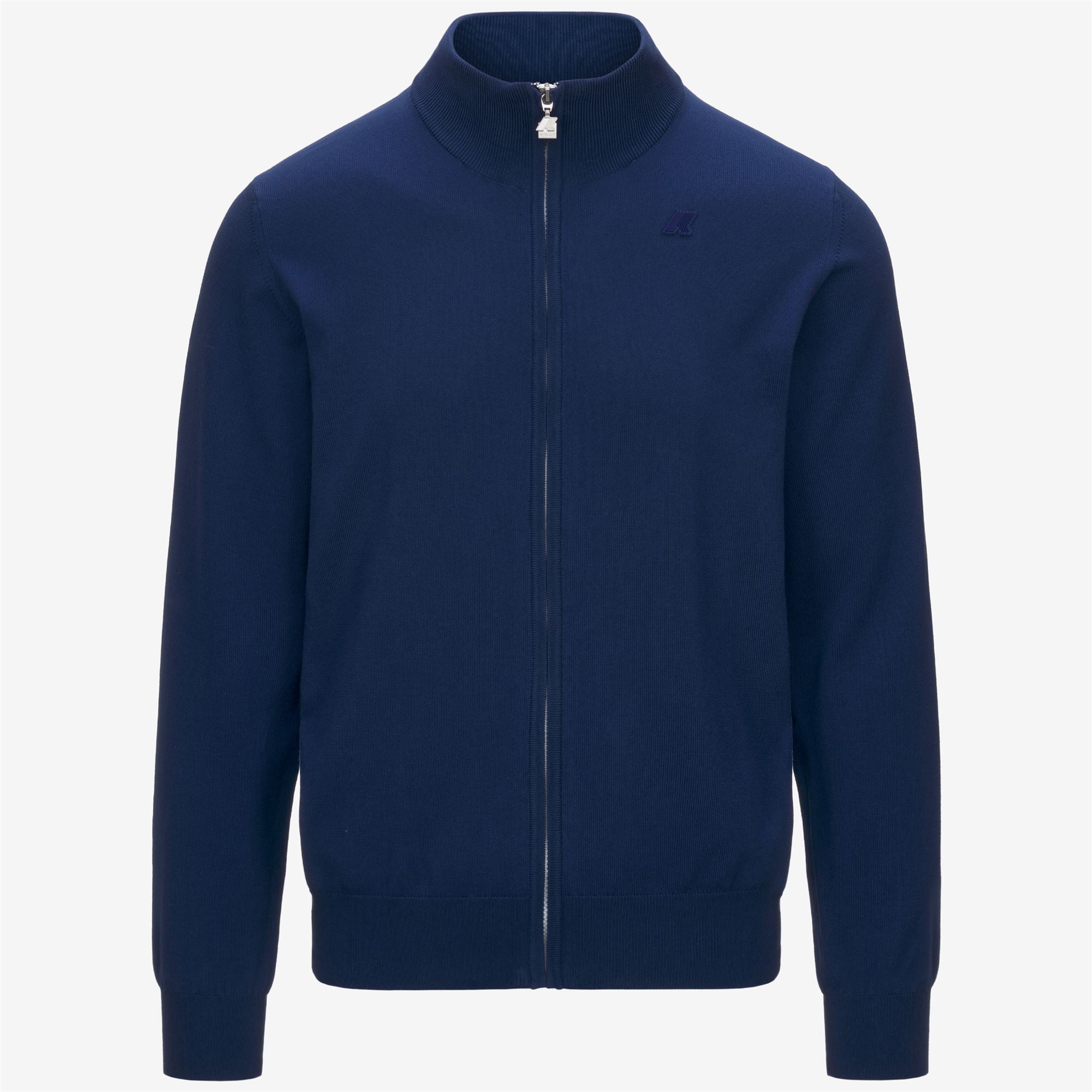 FINNY COTTON PS - KNITWEAR - Pull  Over - Man - BLUE DEPTHS