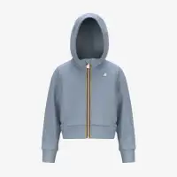P. DIVINE LIGHT SPACER - Fleece - Hoodie Full Zip - Girl - BLUE AVIO