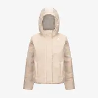 P. LILY SOFT TOUCH MARMOTTA - Jackets - Short - Girl - PINK TINT-GREY GOAT